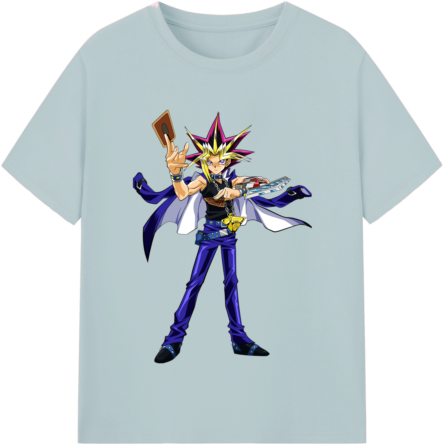 （画像用） 遊☆戯☆王 Yu-Gi-Oh! 綿100％半袖Tシャツ（フロントプリント）